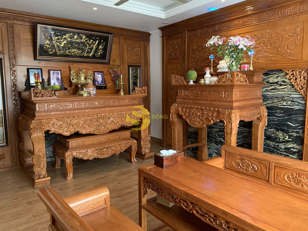 Bàn Sập Thờ Gỗ Đẹp Mã ST05